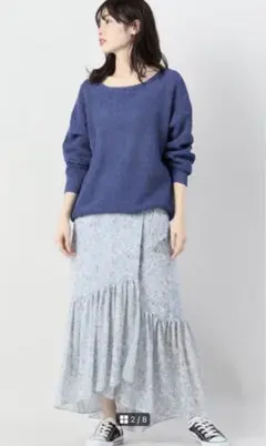 CITYSHOP花柄プリントスカートのサムネイル