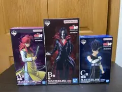 未開封品 一番くじ 幽遊白書 暗黒武術会編 蔵馬 鴉 飛影フィギュア3点セット