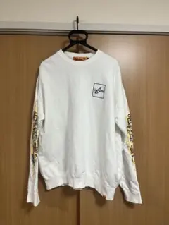 LEFT ALONE ホワイト トレーナー