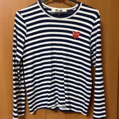 COMME des GARÇONS PLAY ボーダー ロングスリーブTシャツのサムネイル