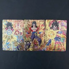 ドラゴンボールヒーローズ　HGD5弾　孫悟空GT 孫悟飯GT ベジータGT