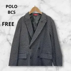 [Heather] POLO BCS チェックテーラードジャケット