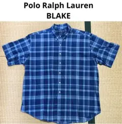 90's Polo Ralph Lauren BLAKE 半袖シャツ チェック