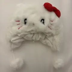 USJ ハローキティぬいぐるみハット　ファンキャップ　被り物