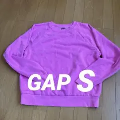 【336】GAP 無地スウェット　S ピンク　美品