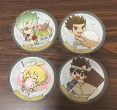 アモカフェ　Dr.stone コースター　千空　クロム　スイカ　大樹のサムネイル