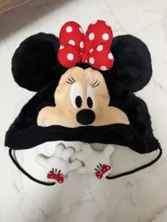 ミニーマウス 耳付き帽子