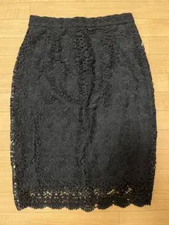 レディース　ユニクロ　UNIQLO スカート　タイトスカート　レーススカート