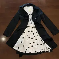 【kate spade】 リボントレンチコート　XSのサムネイル