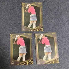 安田彩乃　2023 JLPGA TOP PLAYERS 3枚