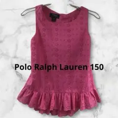 ポロラルフローレン　ノースリーブ　ピンク　150 タンクトップ　トップス