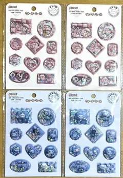 piyomi ウォーターシール　2種×2セット