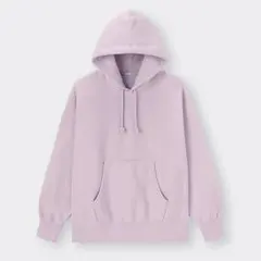 GU ヘビーウェイトスウェットパーカー 74 PURPLE XL