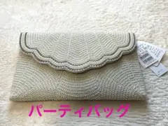 Ririco様専用⭐︎オフホワイトビーズクラッチバッグ