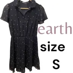 earth︎✿レディースワンピース︎✿ バラ柄 レディース夏