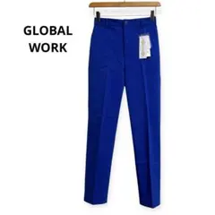 新品　グローバルワーク★スゴラクスリムテーパードパンツ　レディース