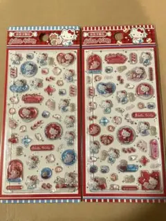 ハローキティ 立体シールセット
