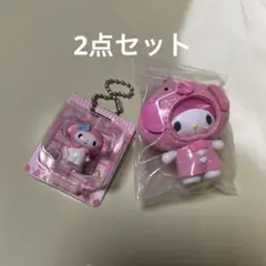 サンリオ　ちびっとも　ガチャガチャ　マイメロディ　2点　セット