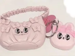 エスターバニー gu コラボ ハンドバッグ キーポーチ