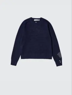 UNIQLO×ANYA HINDMARCH カシミヤ クルーネック ニット L