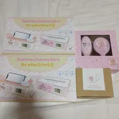 最終値下げ！サンリオ　ティッシュクロック3　キティ、マイメロ・クロミ