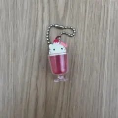 サンリオカフェ ミニチュアチャーム ハローキティ クリームソーダ