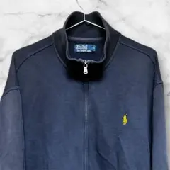 ポロラルフローレン　ジップアップトレーナー　XXL ネイビー