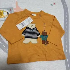 新品　70 くま　アニマル　Tシャツ