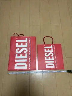 DIESEL ショップ袋 大小セット