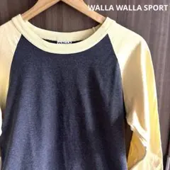 【made in USA◎】WALLA WALLA SPORT ラグラン 七分袖のサムネイル