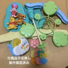 動作確認済 説明書付 えらべる回転6ＷＡＹジムにへんしんメリー プーメリー
