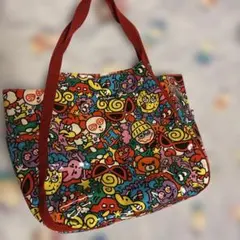 ヒスミニ　トートバッグ　マザーズバッグ　大容量　　美品