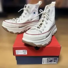 コンバース ALLSTAR TREKWAVE HI WHITE 22.5cm