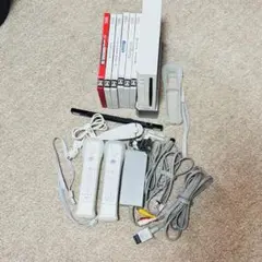【すぐに遊べる】Wii一式まとめセット　カセットつき★