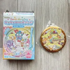 ポムポムプリン キラキラ BIG缶バッジ 75mm【新品未開封】