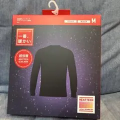 UNIQLO クルーネック　メンズ　ヒートテック　超極暖　長袖