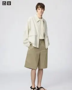 UNIQLO U タックワイドショーツ　XLのサムネイル