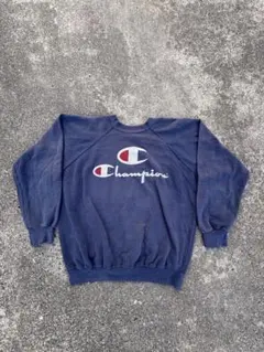 80s champion ラグランスウェット