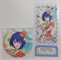 プロセカ コネクトライブ 缶バッジ カード 遥 おまけ