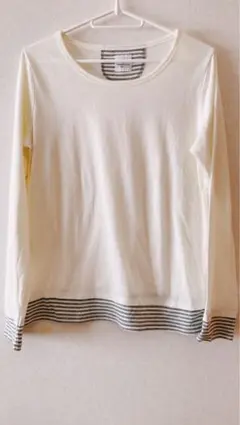 HeartMarket アイボリー 長袖Tシャツ