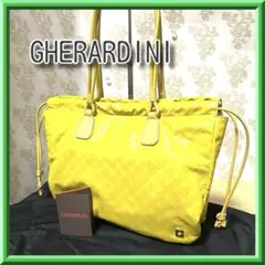 本日限定特価★ゲラルディーニ ソフティ トートバッグ イエロー 軽量 A4収納可