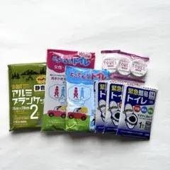 9点【新品未使用】防災グッズ　防災セット　簡易トイレ　ブランケット　おまとめ