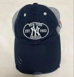 90s New York Yankees メッシュキャップ