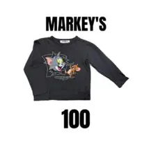 【マーキーズ×トムとジェリー】コラボ　長袖Tシャツ　ロンT キッズ　100のサムネイル