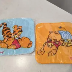ディズニー プーさん ティガー ミニタオル2枚セット