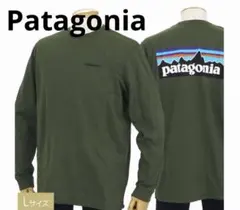 パタゴニア 長袖 Tシャツ メンズ Patagonia ロングスリーブ グリーン
