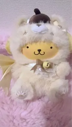 ポムポムプリン(ぬいぐるみ)キーリング