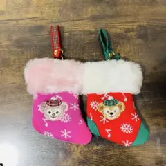 ダッフィー シェリーメイ クリスマスオーナメント キーホルダー