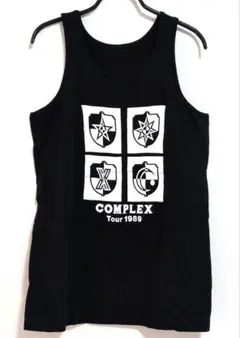 COMPLEX　Tour 1989　タンクトップ　吉川晃司　布袋寅泰　シャツ COMPLEX Tour 1989 タンクトップ 吉川晃司 布袋寅泰 シャツ - メルカリ