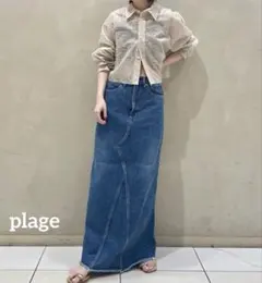 JANE SMITH × Plage】ノーカラーデニムジャケット - メルカリ